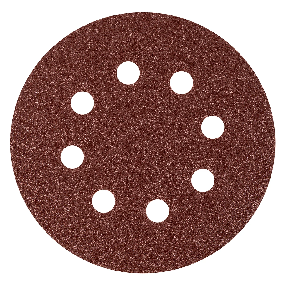Matrix Круг абразивный на ворсовой подложке под "липучку", перфорированный, P 60, 125 мм, 5 шт 73803