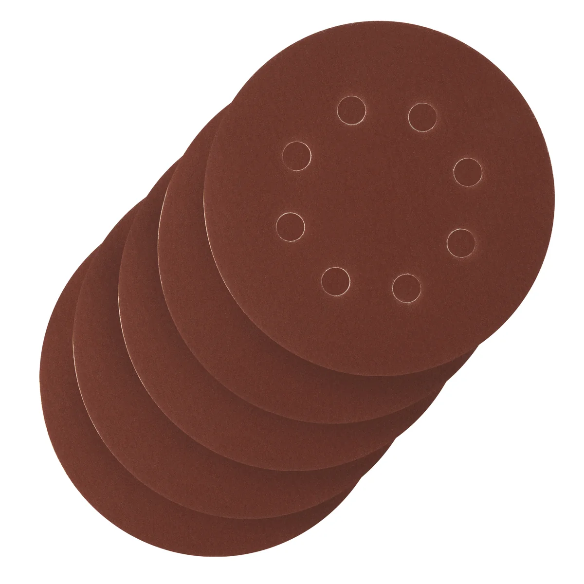 Сибртех Круг абразивный на ворсовой подложке под "липучку", перфорированный, P 400, 125 мм, 5 шт 738147