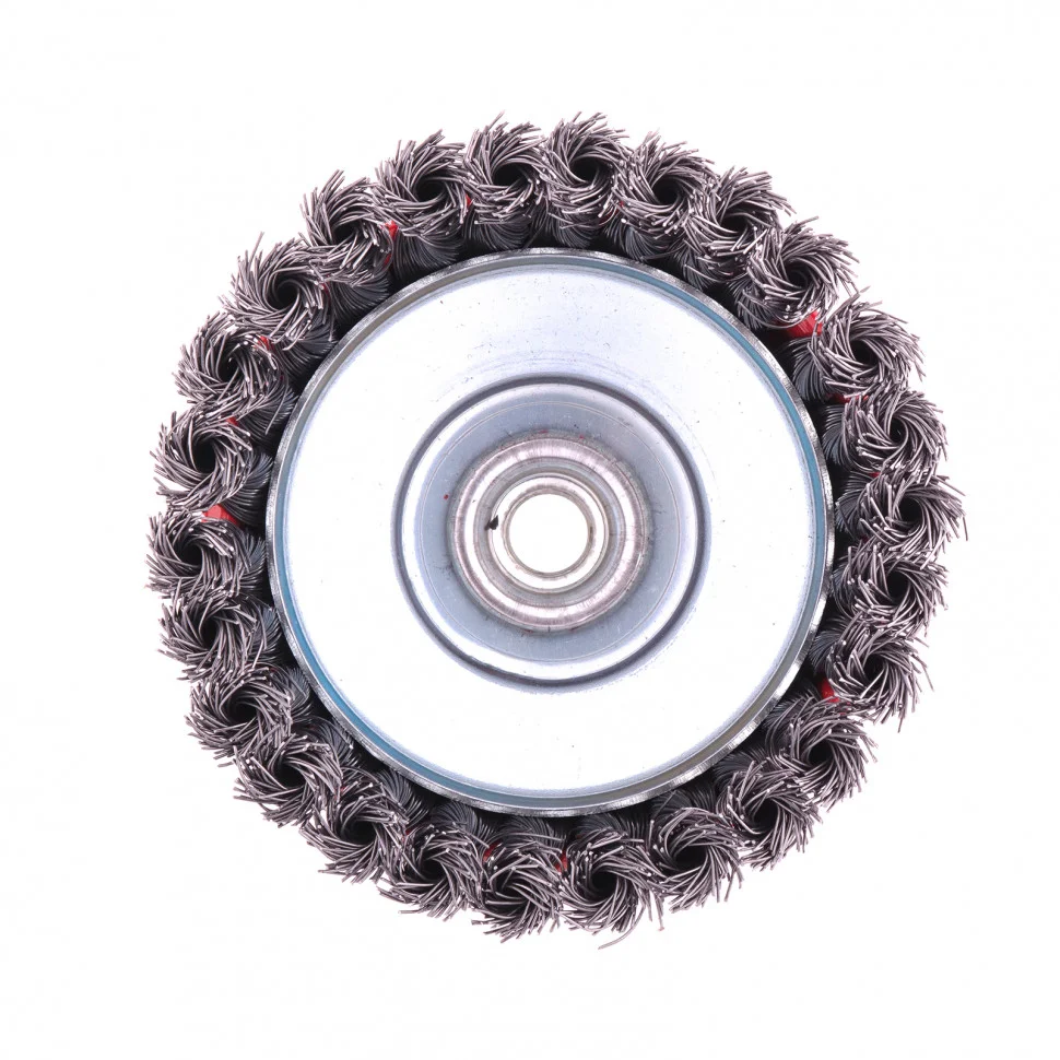 Matrix Щетка для УШМ, 125 мм, М14, "чашка", крученая проволока 0.5 мм 74627