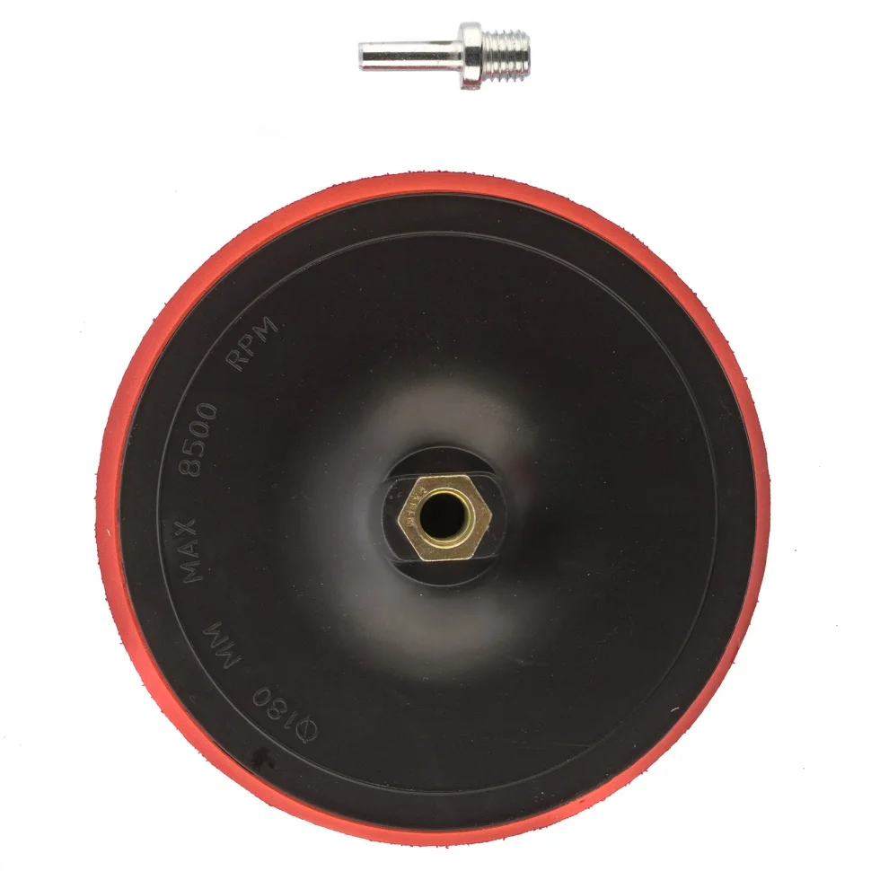 Matrix Насадка для дрели и УШМ с липучкой, 180 мм 76223