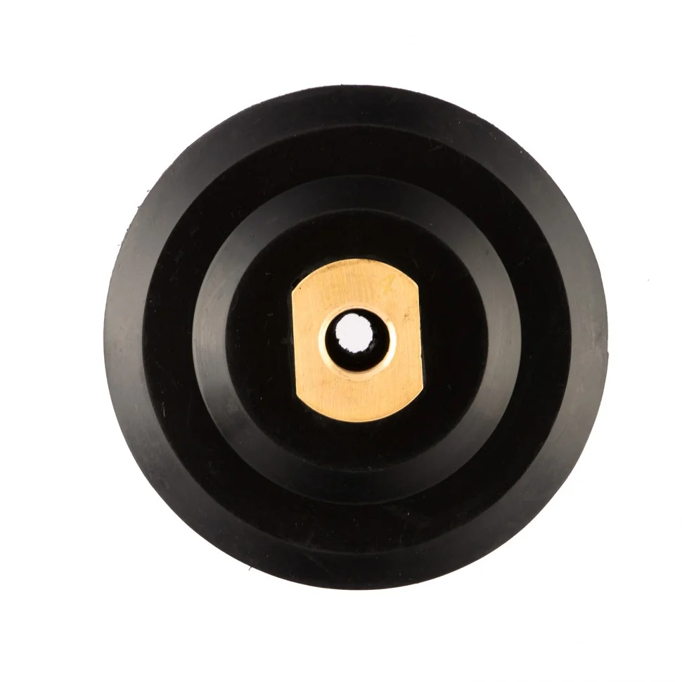 Matrix Насадка резиновая для АГШК с липучкой, 100 мм, посадка M14 76227