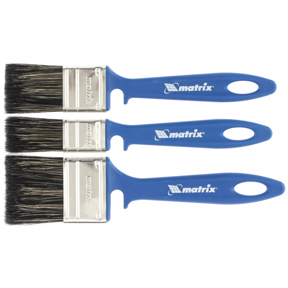 Matrix Набор кистей «Водные краски» 25 мм, 35 мм, 50 мм Color Line 83349