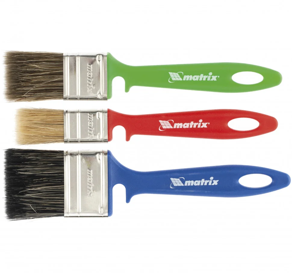 Matrix Набор кистей «Универсальный» 25 мм, 35 мм, 50 мм Color Line 83399