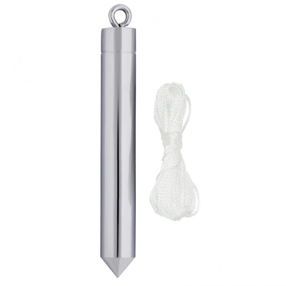 Matrix Отвес цилиндрический, 200 г, шнур 5 м 84886