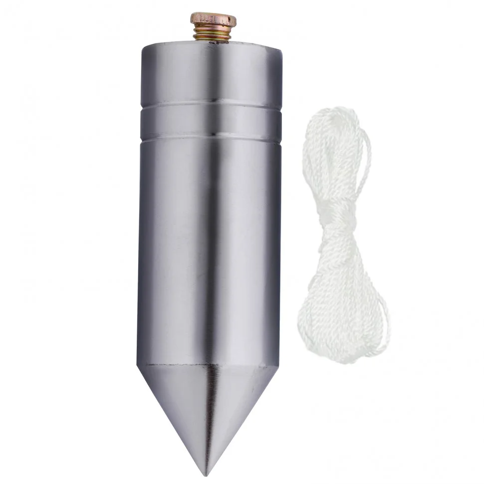 Matrix Отвес цилиндрический, 600 г, шнур 5 м 84893