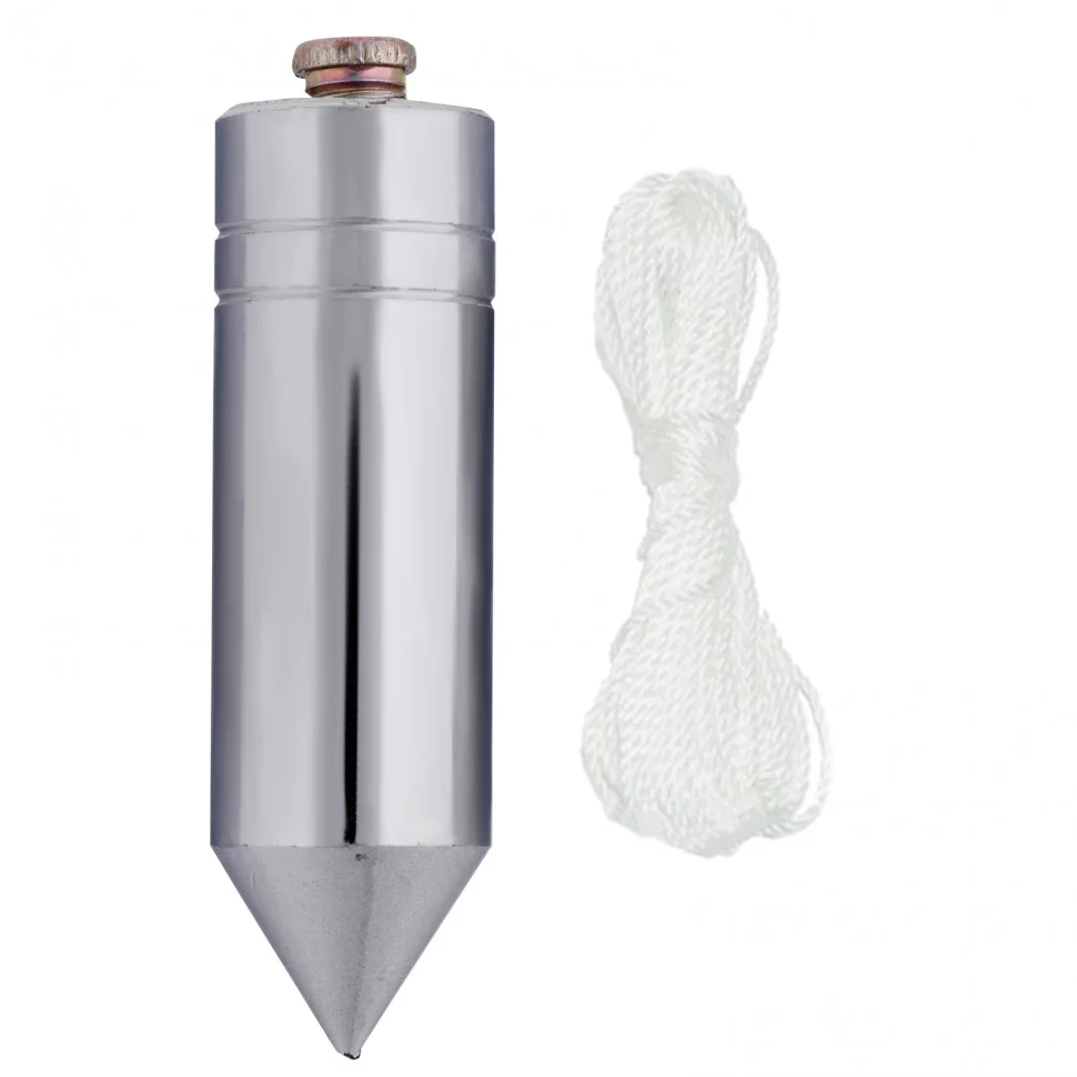 Matrix Отвес цилиндрический, 300 г, шнур 5 м 84888