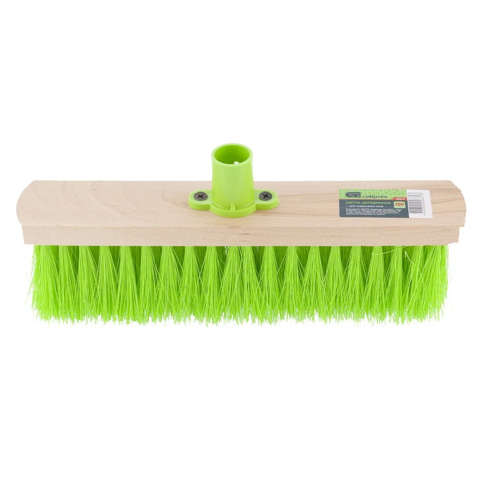 Сибртех Щетка деревянная для подметания пола, 280 мм, без черенка 84615
