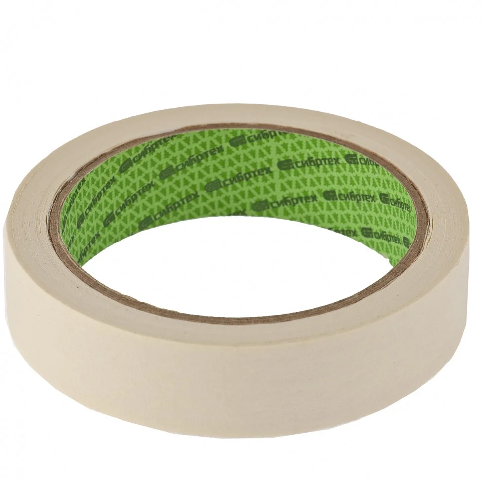Сибртех Лента малярная, 25 мм х 40 м, на бумажной основе 88701