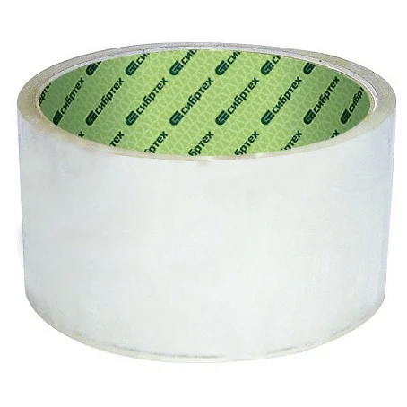 Сибртех Клейкая лента "Эксперт", 45 мкм, 25 мм х 60 м, цвет прозрачный 88720