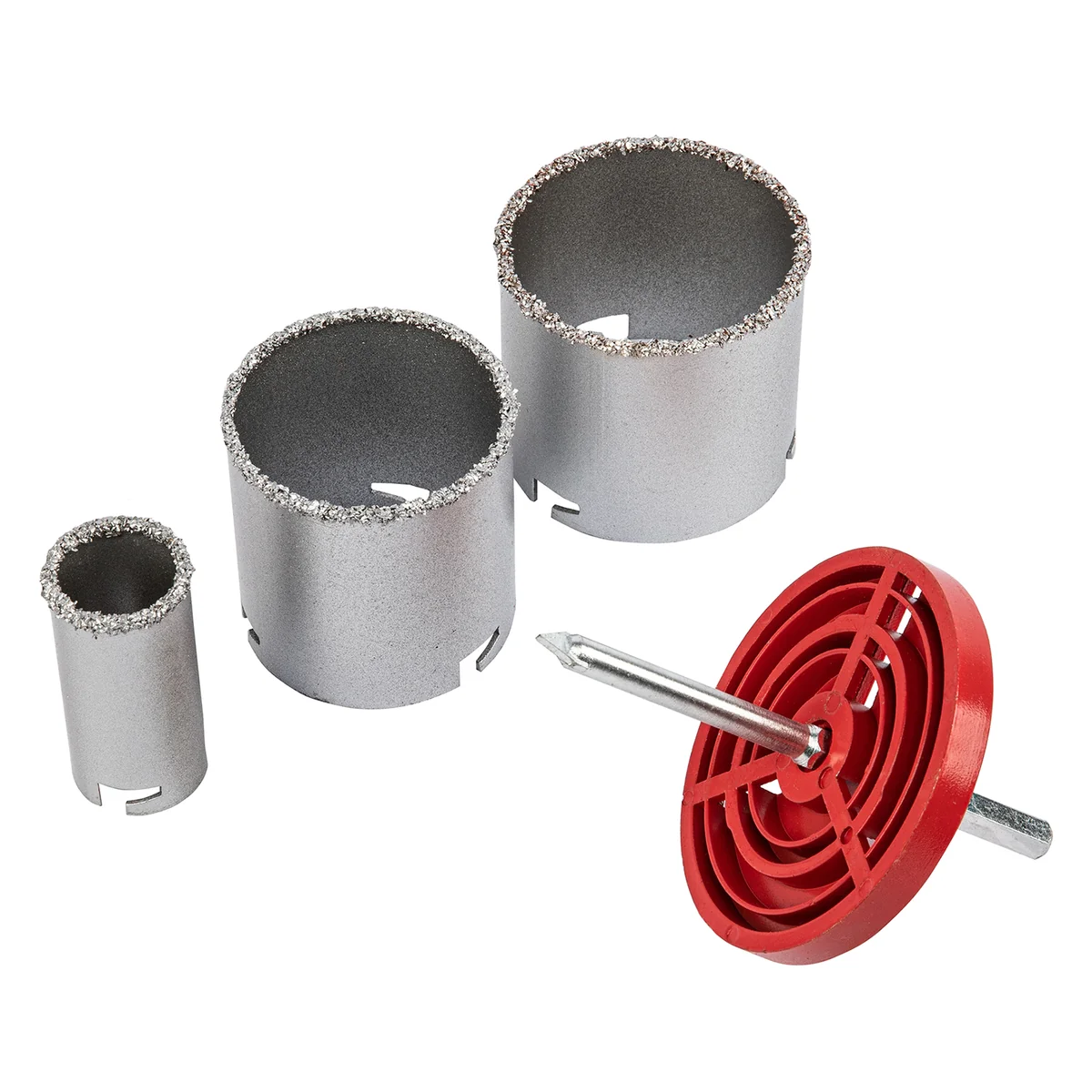 Matrix Набор коронок по керамической плитке, 33-67-73 мм, шестигранный хвостовик// 72841