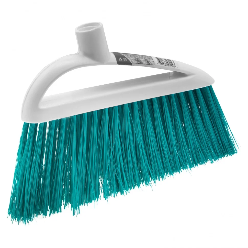 Palisad Щетка пластмассовая для подметания пола, премиум, 23 см, без черенка, бирюзовая щетина, Home 935565