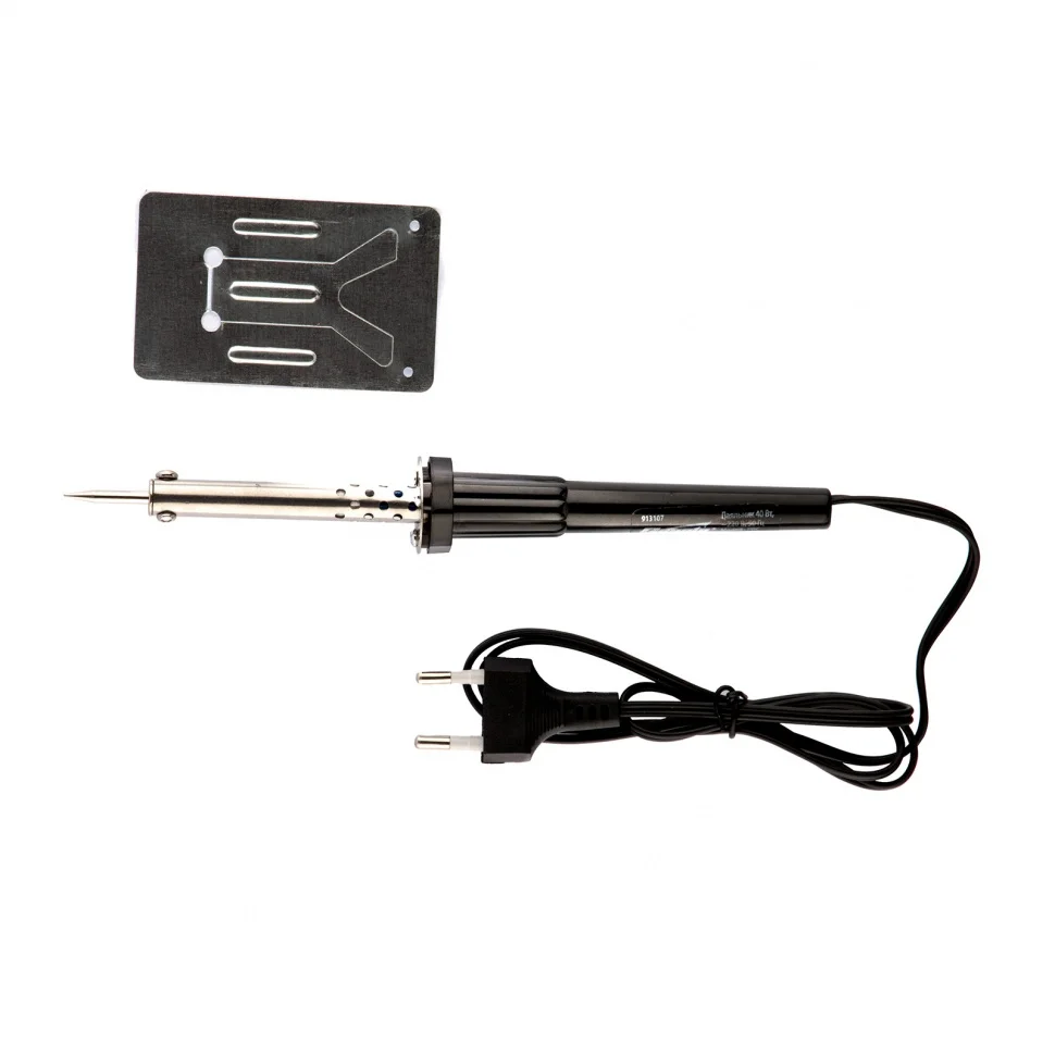 Sparta Паяльник с ручкой из пластика, 40 Вт, 220 В 913107