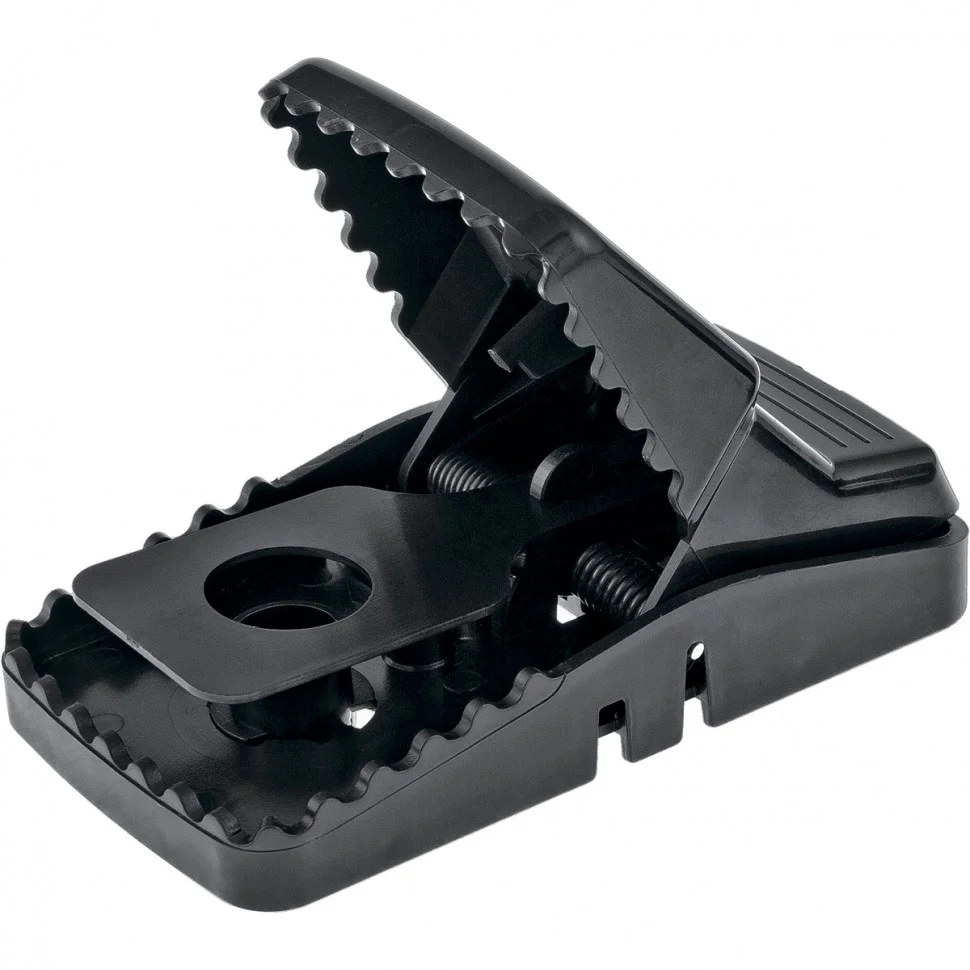 Сибртех Мышеловка пластиковая закрытая, малая, 105 х 45 мм, 2 шт 94124