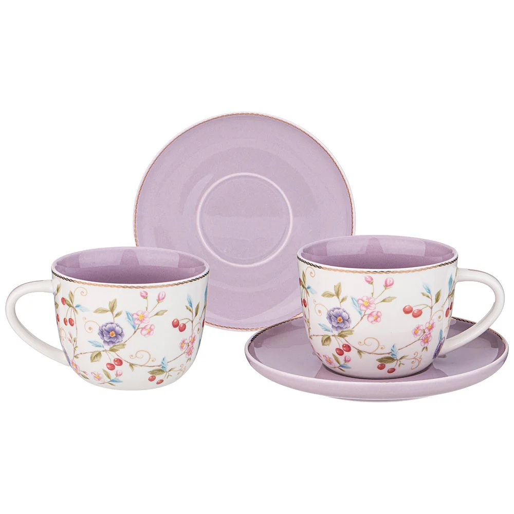 Lefard Чайный Набор Lefard Blossom На 2 Пер. 4 Пр. 250 Мл 165-523