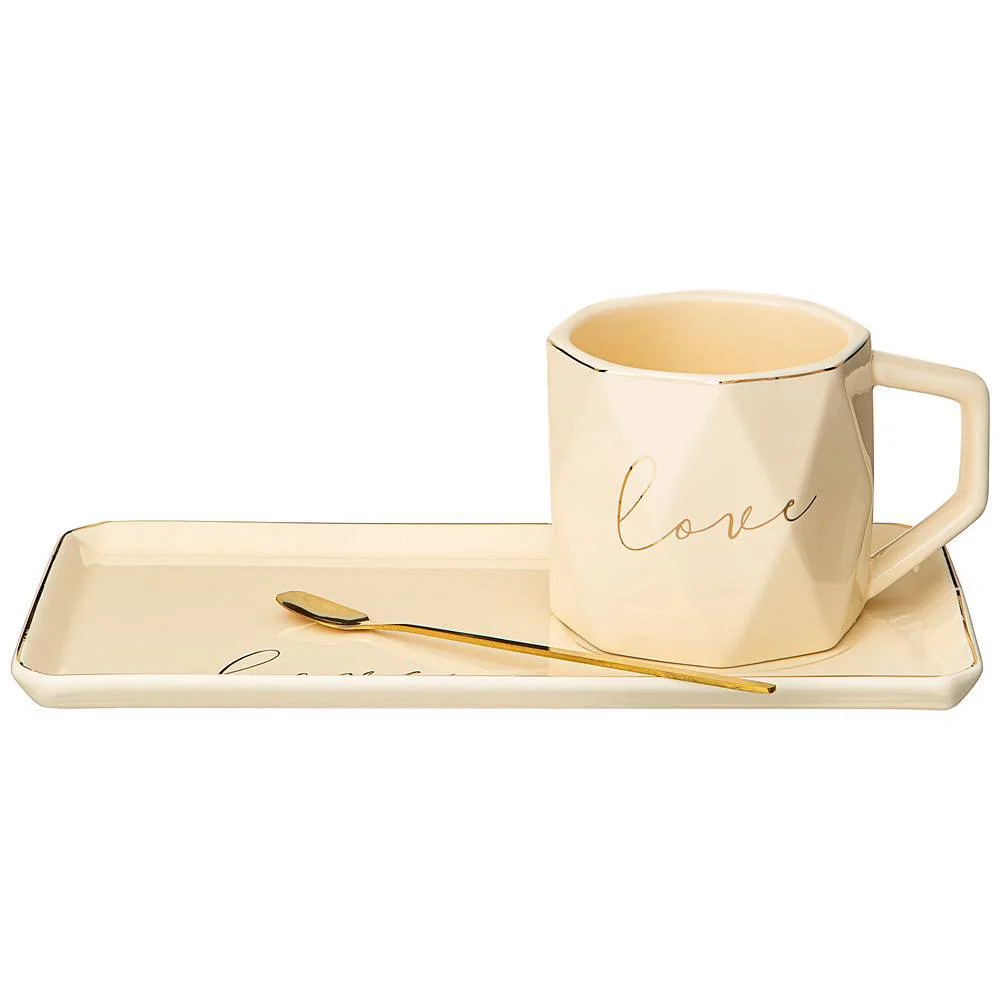 Lefard Чайный Набор Break Time На 1 Персону, Бежевый, 260мл. 90-1058