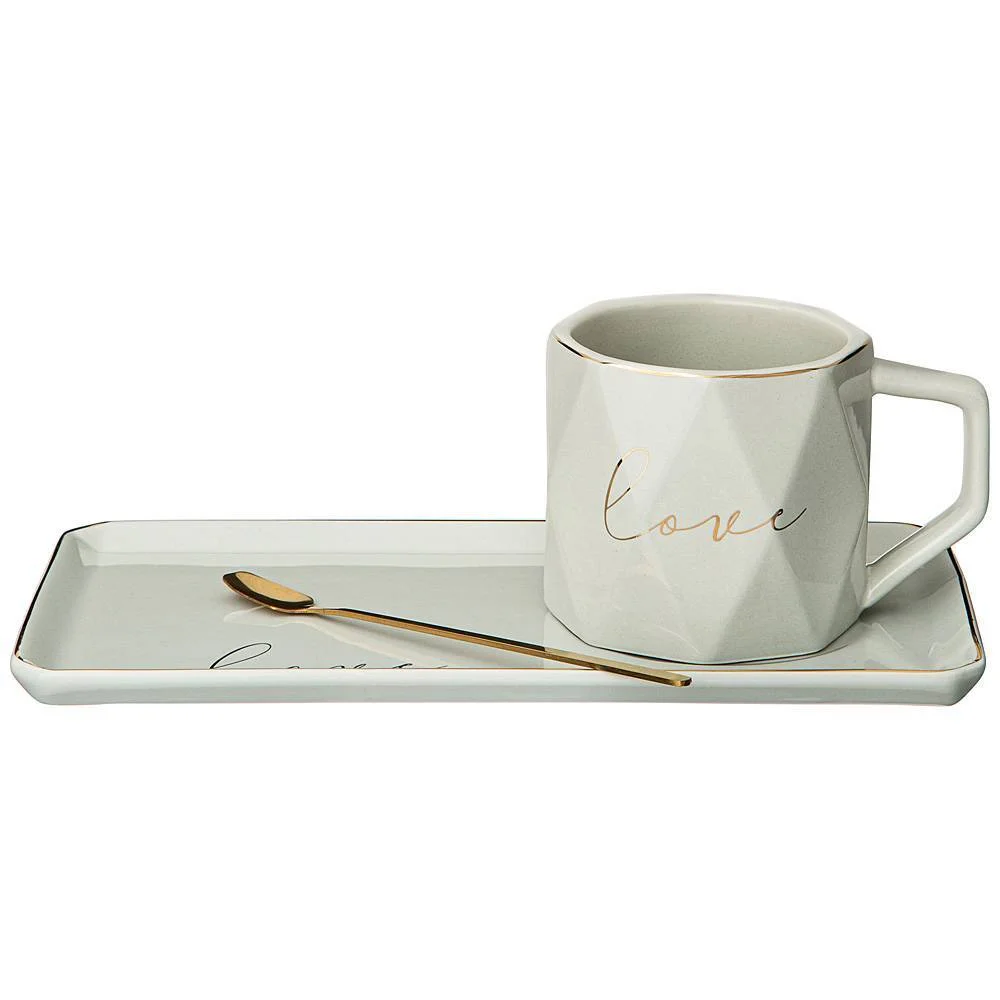 Lefard Чайный Набор Lefard Break Time На 1 Персону, Серый, 260мл. 90-1059