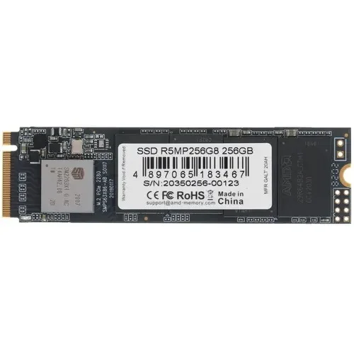 AMD Твердотельный накопитель SSD M.2 2280 256GB Radeon R5