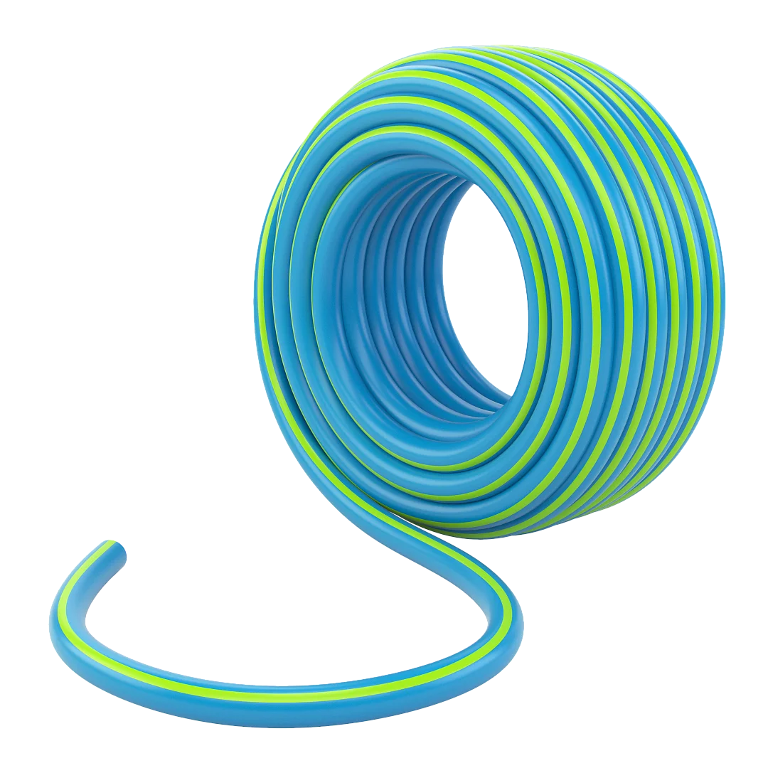 Palisad Шланг поливочный армированный 3 слойный ТЭП 3/4'', 35 м, лазурный 67109