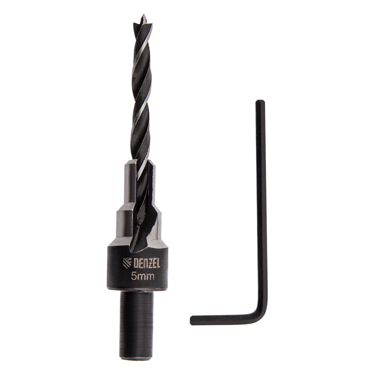 Denzel Сверло-зенкер под конфирмат, 5 мм // 704205