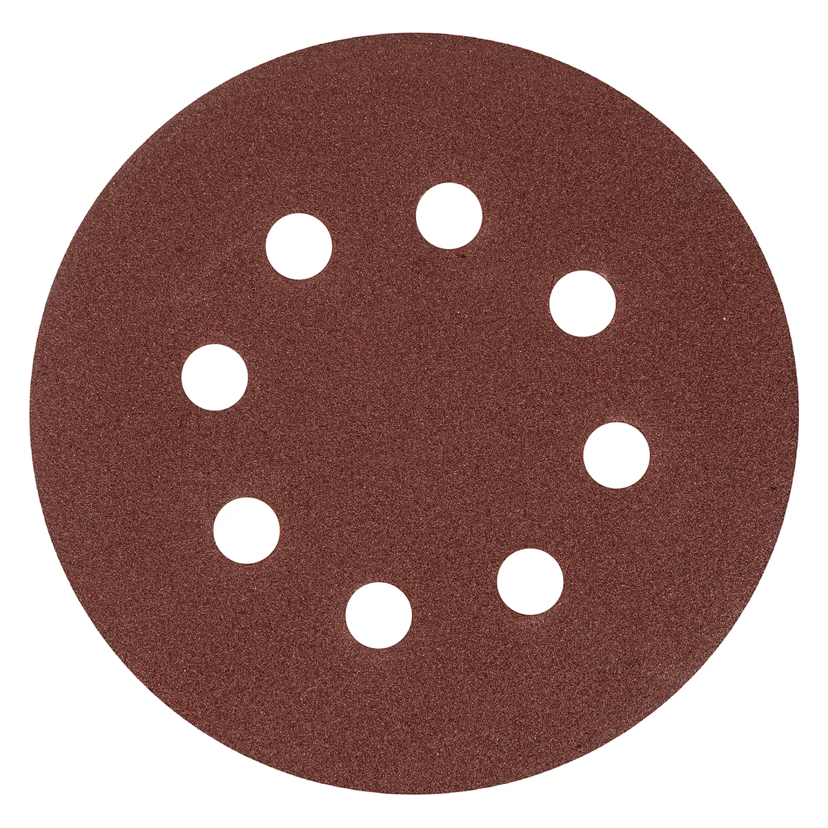 Matrix Круг абразивный на ворсовой подложке под "липучку", перфорированный, P 120, 125 мм, 5 шт 73806