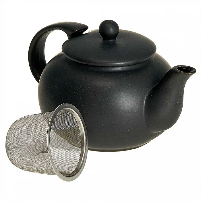 ROSARIO Чайник заварочный 600 мл с фильтром Ф19-113R черный