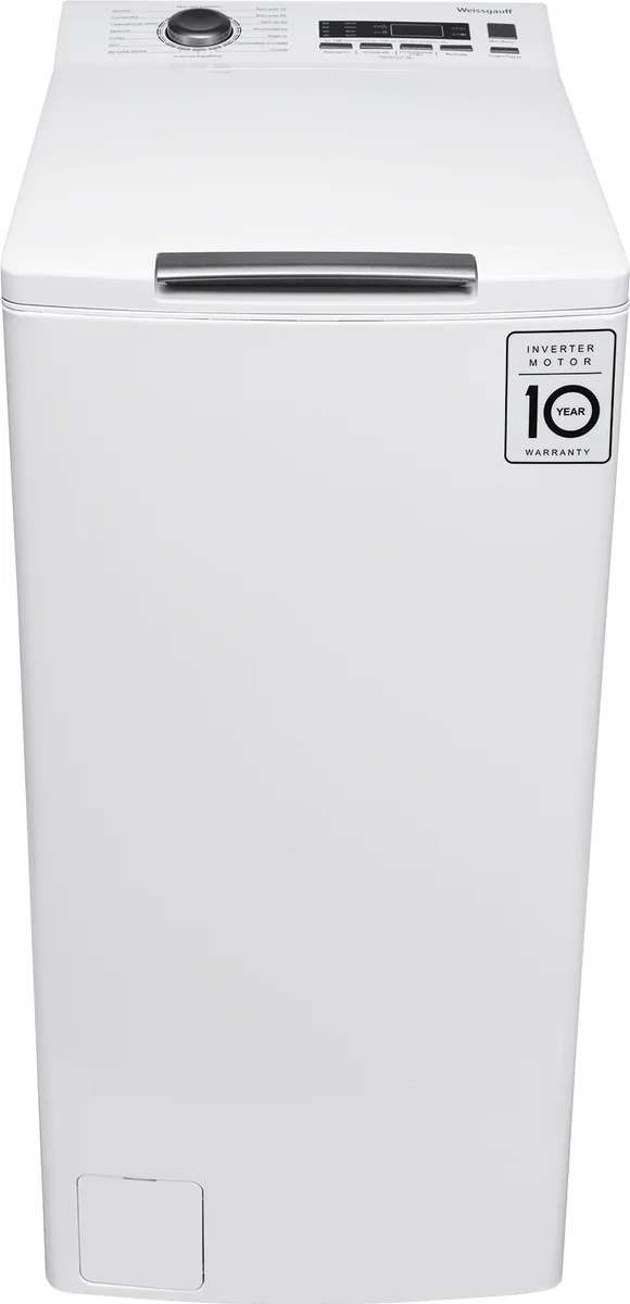 Weissgauff Стиральная машина с вертикальной загрузкой и инвертором WM 40380 TD Inverter