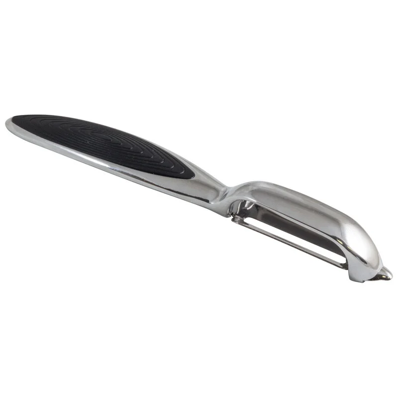 MALLONY Овощечистка MODERNO с вертикальным лезвием, прорезиненная ручка. 984044-SK