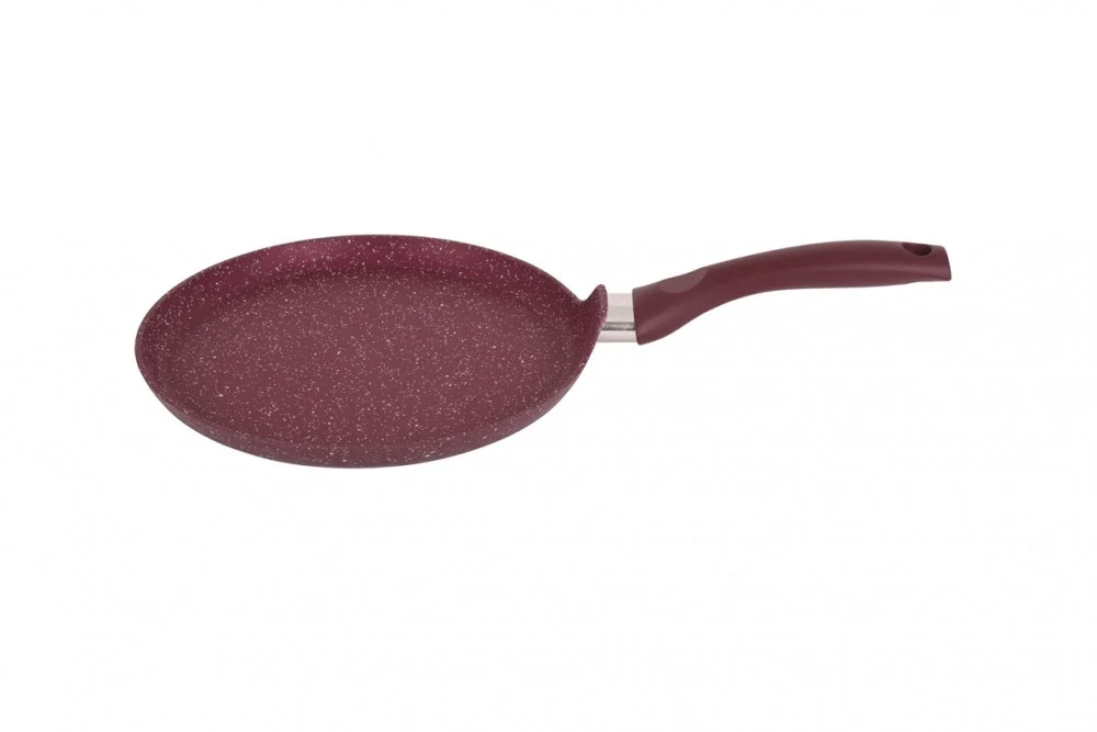 Кукмара Сковорода блинная 24 см с ручкой, АП линия Trendy style (Mystery) сб240tsm