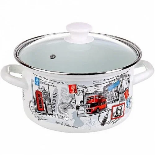 КМК Кастрюля 1,9л цил.об.(бел.) 92304-532/4.02