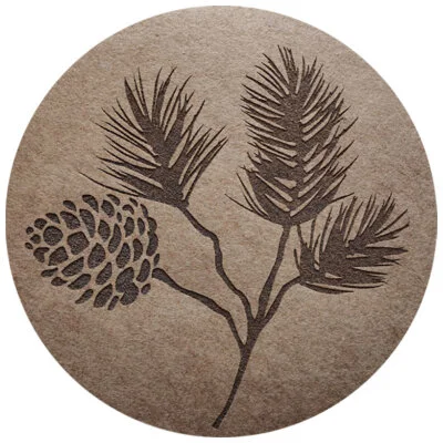 MALLONY Салфетка сервировочная NP-08, диам 38 см, (нетканый полиэстер) 105867-SK