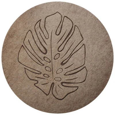 MALLONY Салфетка сервировочная NP-07, диам 38 см, (нетканый полиэстер) 105866-SK