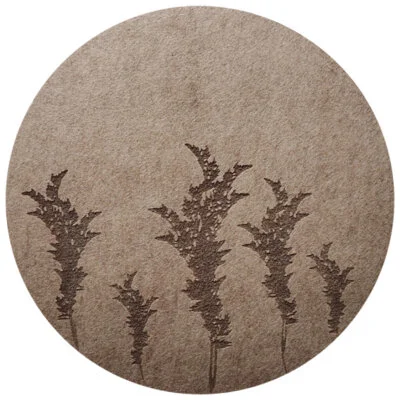 MALLONY Салфетка сервировочная NP-03, диам 38 см, (нетканый полиэстер) 105862-SK