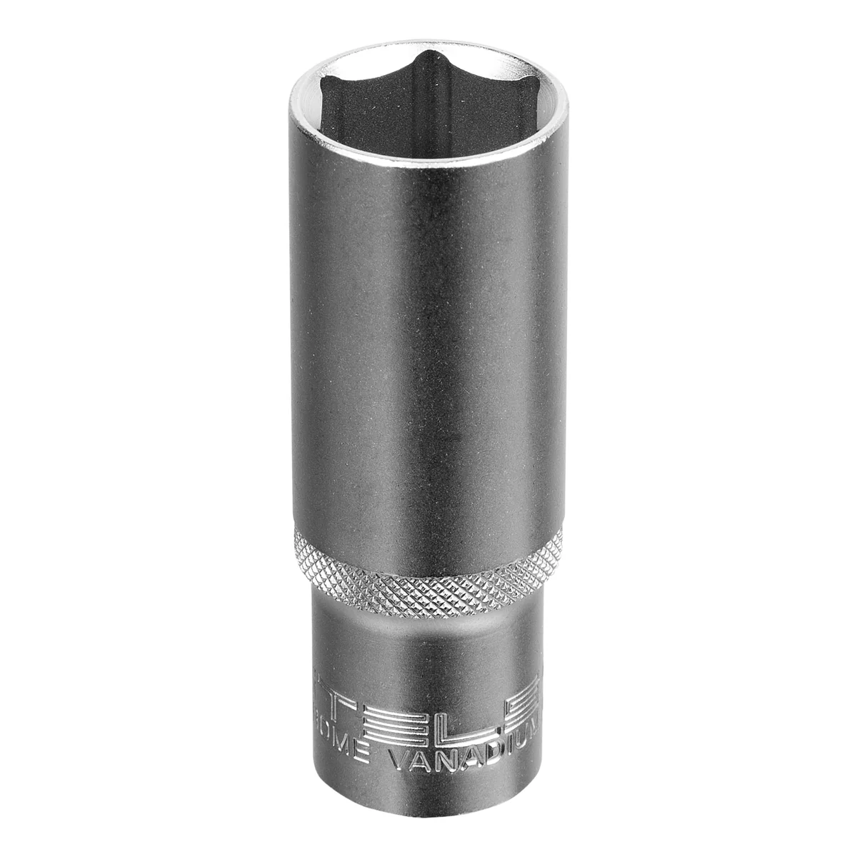 Stels Головка торцевая удлиненная, 21 мм, шестигранная, CrV, под квадрат 1/2 13882