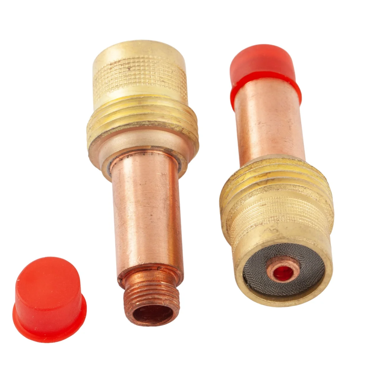 DENZEL Держатель цанги с газовой линзой для электрода 2,4 мм, 2 шт 93658