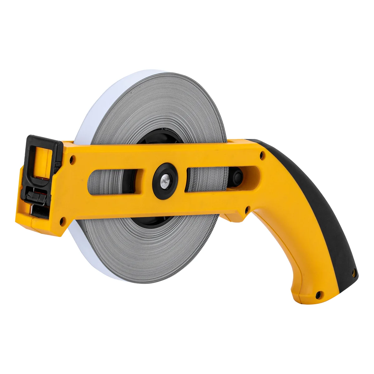 Denzel Рулетка геодезическая 50 м х 13 мм, открытый корпус, металлическая лента 31492