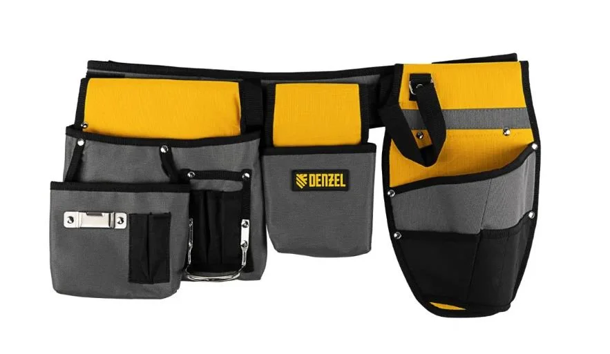 Denzel Пояс монтажника, сумки поясные, кобура для шуруповерта 90291