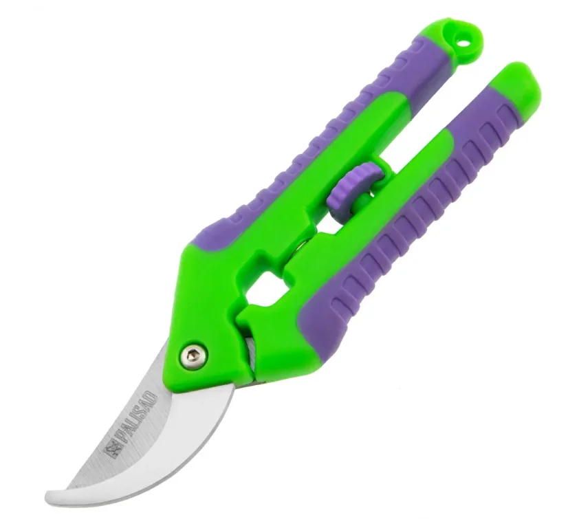 PALISAD Секатор прямого реза, 150 мм, для бонсай и топиария, двухкомпонентные рукоятки, 60498