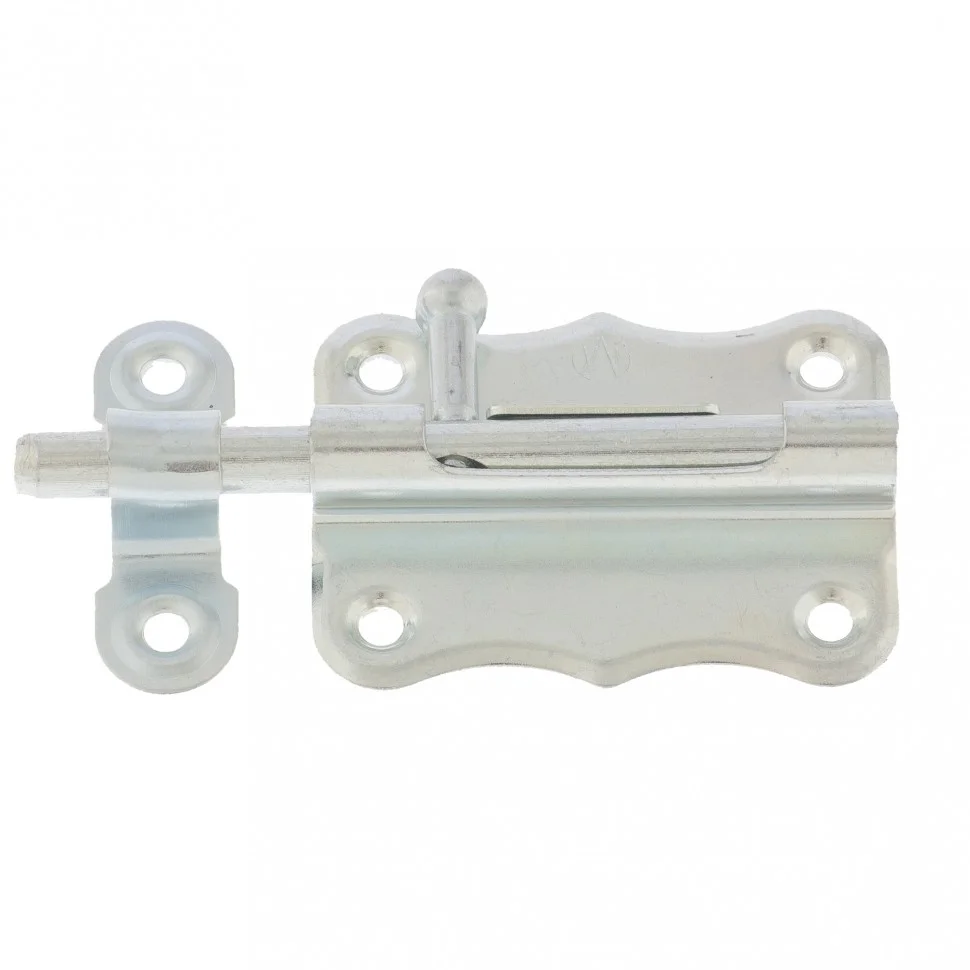 Сибртех Задвижка накладная ЗТ-2-60, цинк, (Металлист) Россия