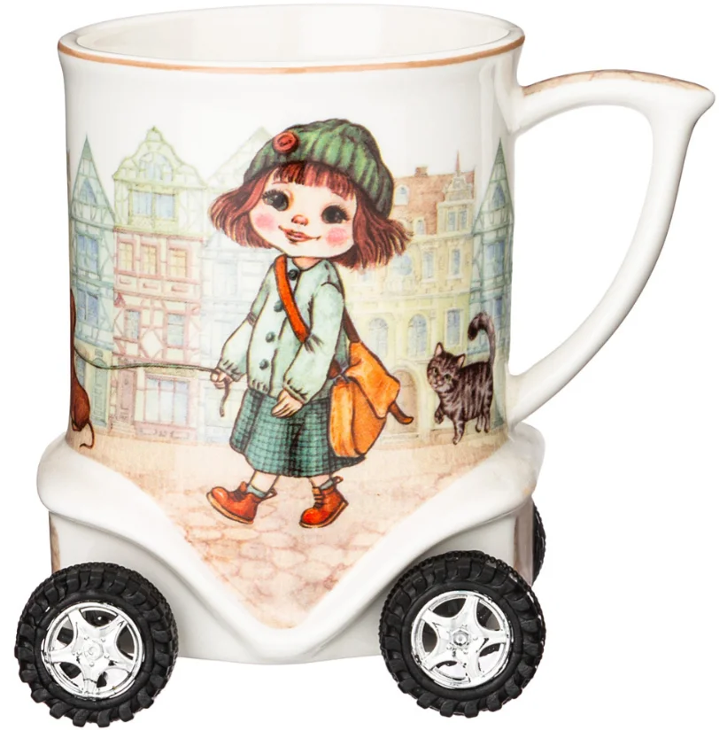 Lefard Кружка На Колесиках Лучшие Друзья 350 Мл 85-1701