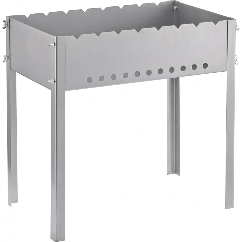 Palisad Мангал на барашках 500 х 305 х 500 мм, сталь 1.2 мм, Россия Camping 69574
