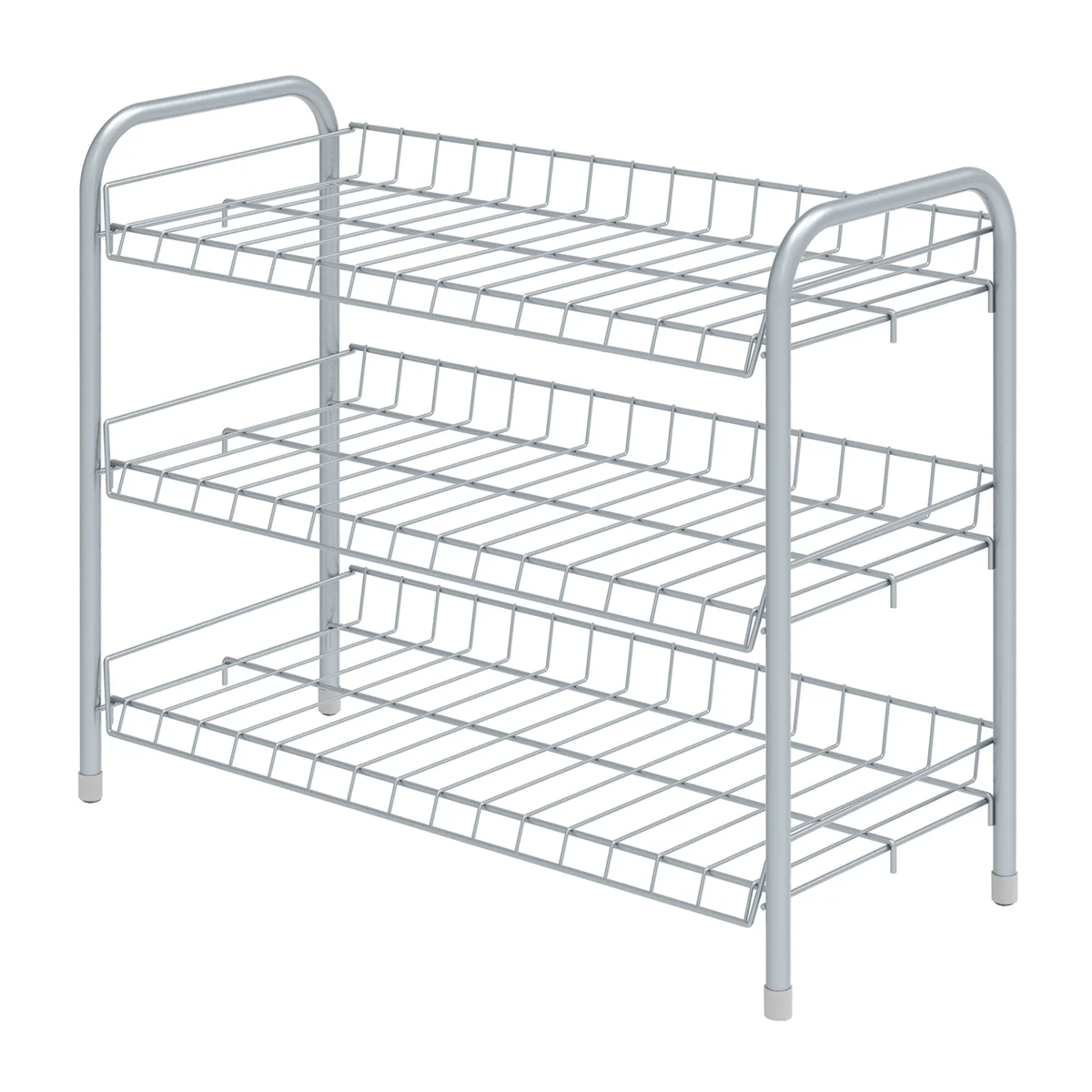 НИКА Этажерка для обуви ЭТ5/МС матовый серый