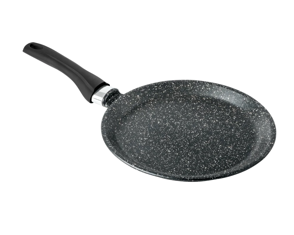 ГОРНИЦА Блинница 240 мм, несъемная ручка, без крышки, серия Гранит Induction Иб241аг