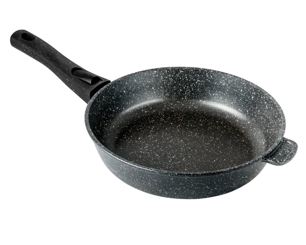 ГОРНИЦА Сковорода 280/70 мм съемная ручка, без крышки, серия Гранит Induction Ис2853аг