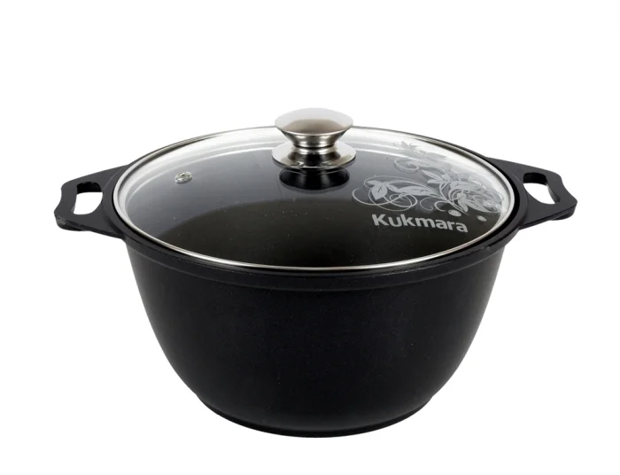 KUKMARA Кастрюля 4л со стеклянной крышкой АП к41а