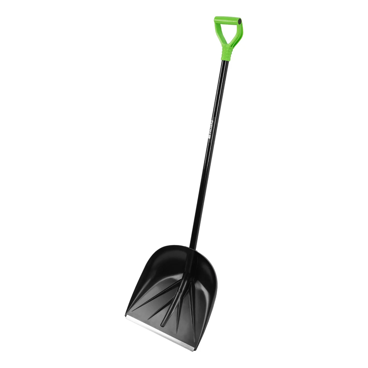 Palisad Лопата для уборки снега пластиковая, 400х417х1390 мм, алюминиевый черенок 61395