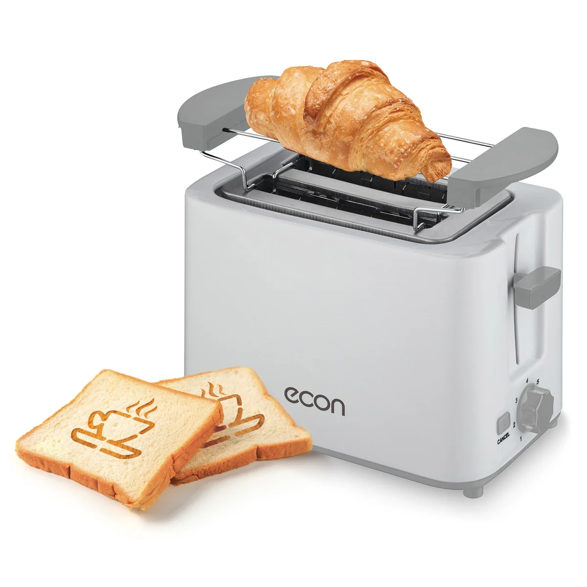 Econ Тостер ECO-249TS белый