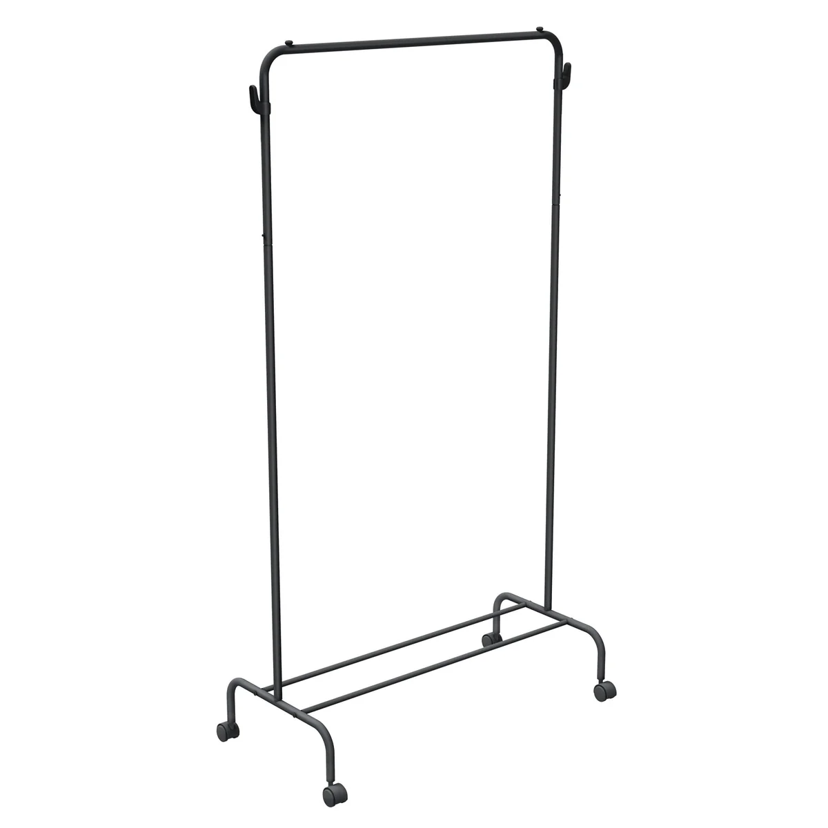 НИКА Вешалка гардеробная ВГ2/Ч ЧЕРНЫЙ