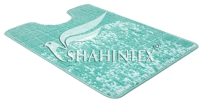 SHAHINTEX Коврик 60*80 МЯТНЫЙ для ТУАЛЕТА 00-00006469