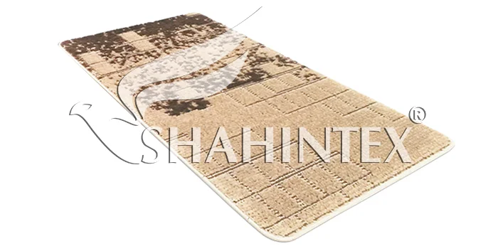 SHAHINTEX Коврик 50*80 БИСКВИТНЫЙ для ВАННОЙ 00-00006339