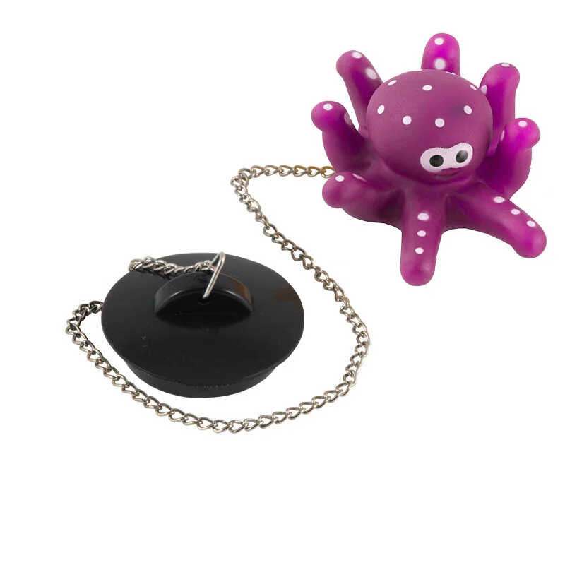 Mallony Пробка для ванной декоративная Осьминог. 007115-SK